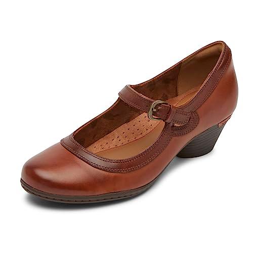 Cobb Hill Women's Laurel Maryjane Loafer， Tan Leather， 7.5 並行