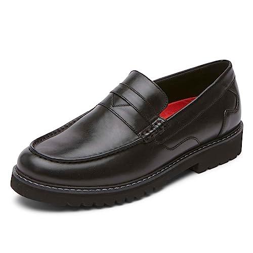 【並行輸入品】Rockport メンズ Maverick ペニーローファー， ブラック， 10.5 Wide Rockport Men's Ma_1