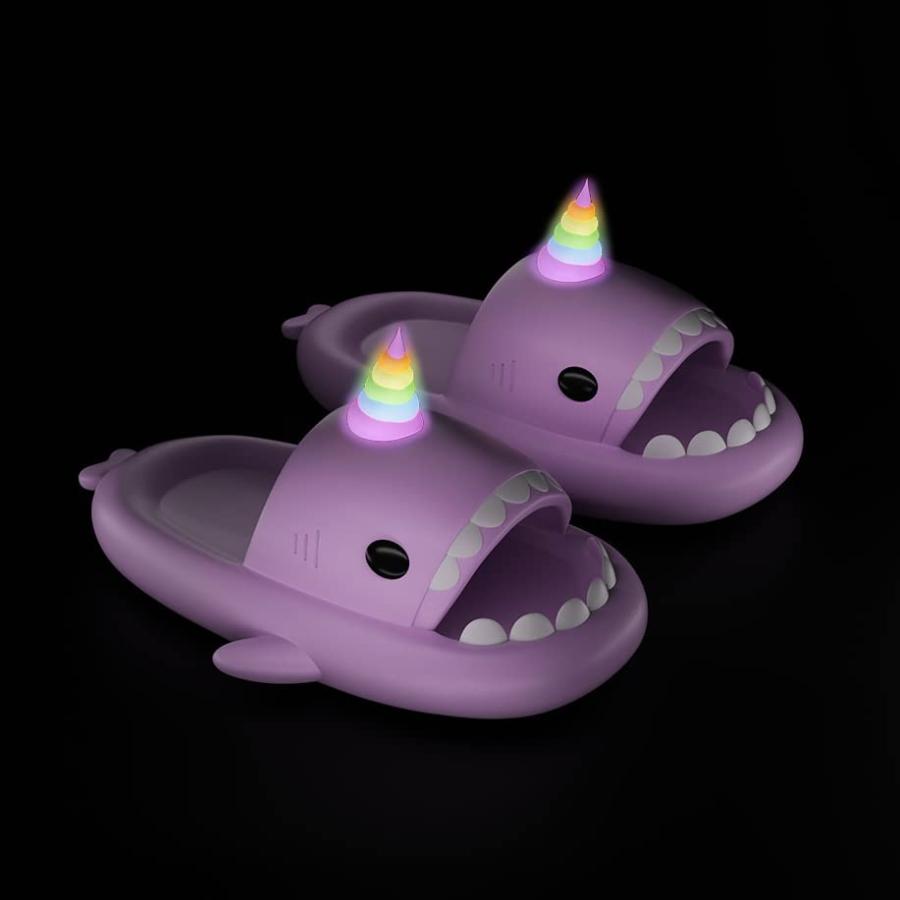 【並行輸入品】Hello Slippers, Anglerfish Shark スライドサンダル スーパーソフト 環境に優しいEVA素材 快適な_3