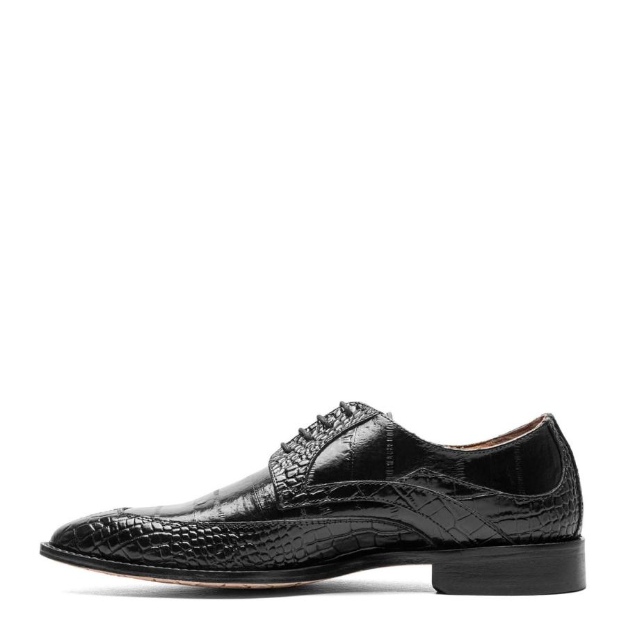 【並行輸入品】STACY ADAMS メンズ Trubiano Moc Toe オックスフォード, ブラック, 11 STACY ADAMS M