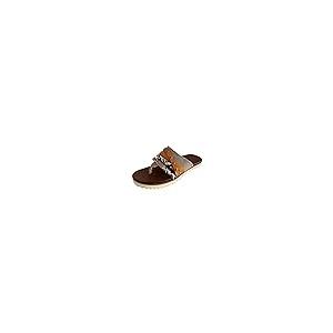 【並行輸入品】Rvidbe Flat Sandals for Women Gold, Sandals Women Heels, Flip Flの画像