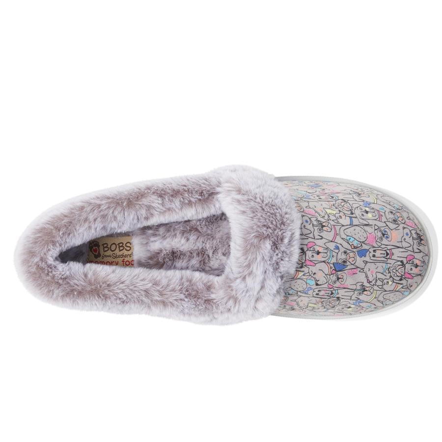 【並行輸入品】[スケッチャーズ] スリッパ レディース 114794， グレー マルチ， 7 Skechers BOBS Women's 114