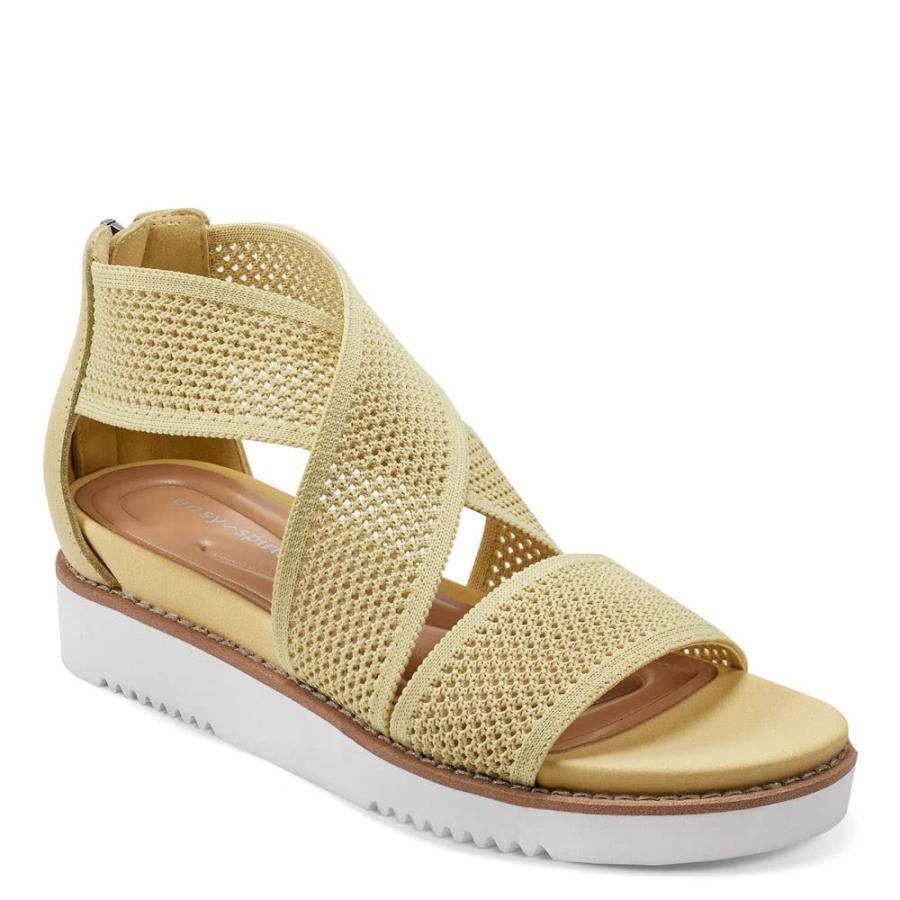 【並行輸入品】Easy Spirit Wander レディース サンダル, イエロー, 9 Easy Spirit Women's Wanderの画像