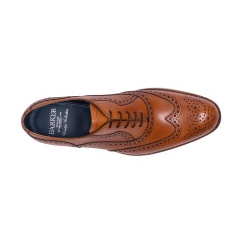 【並行輸入品】BARKER Bladen Men's Handmade Dress Shoes Leather Brogue Oxford Fの画像