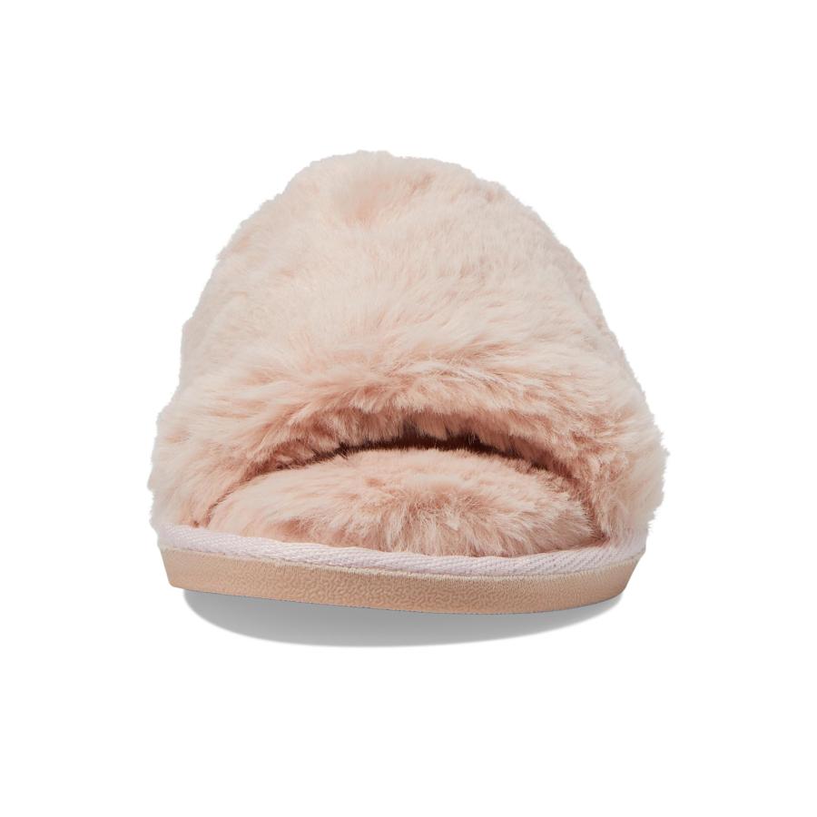 【並行輸入品】PJ Salvage Women's Loungewear Luxe Plush Slipper, Blush, XL_3