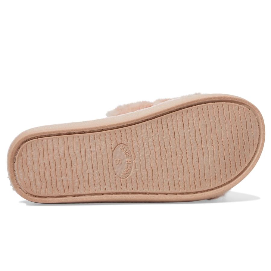 【並行輸入品】PJ Salvage Women's Loungewear Luxe Plush Slipper, Blush, XL_6