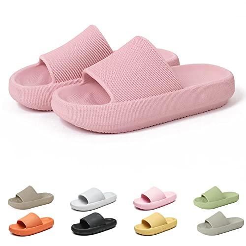 【並行輸入品】KEYUSHOP Cloud Slippers for Kids Cloud Pillow Slippers Non Slipの画像