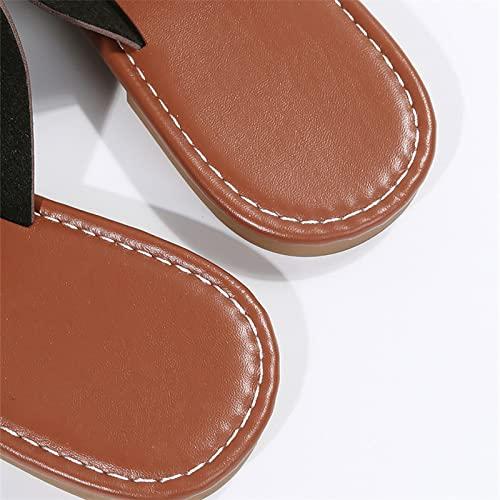 【並行輸入品】Sandals Women Orthotic Comfy Platform Sandal Ring Toe Leather Slの画像
