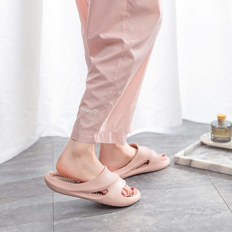 【並行輸入品】マッサージスリッパ レディース メンズ サンダル オープントゥ シャワーシューズ 夏用ハウススリッパ お風呂 足底筋膜炎 スライド_6