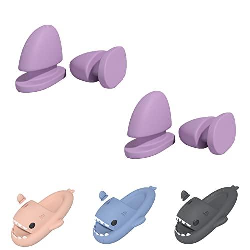 【並行輸入品】VLASVE 2 Pairs Shark Slides Fins, Shark Slides Replacement Top Fの画像
