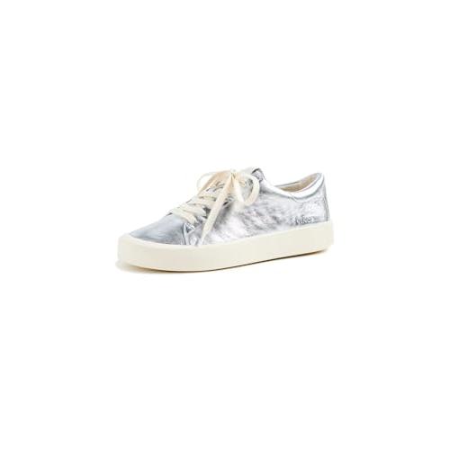 【並行輸入品】Vince レディース Gabi レースアップスニーカー， シルバーメタリックレザー。， 7.5 Vince Womens Gab_1