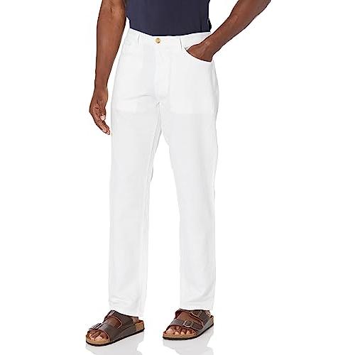 【並行輸入品】AG Adriano Goldschmied Men's Everett Slim Straight, White, 30W xの画像