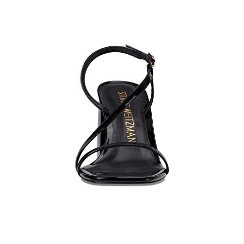【並行輸入品】Stuart Weitzman Soiree 85 ブロックサンダル, ブラック, 24 Stuart Weitzman Soirの画像