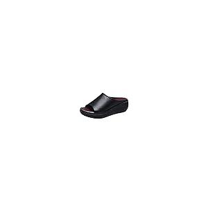 【並行輸入品】ORNVEION Women's Slip On Platform Wedge High Heel Sandals,Comfor_2
