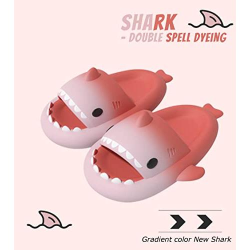 【並行輸入品】Shark Slides スリッパ レディース メンズ   Shark Cloud スリッパ 限定版 ユニ シャワー 滑り止め フの画像