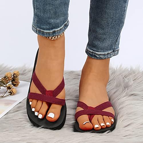 【並行輸入品】Sandals Platform for Women Women Shoes Fashion Slippers Flat Ope_7