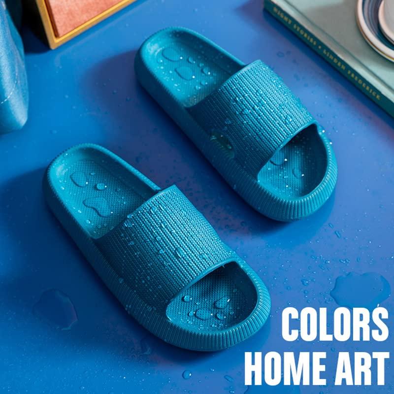 【並行輸入品】Ultra Soft Slippers for Women EVA Open Toe Slide On Sandals Nonの画像