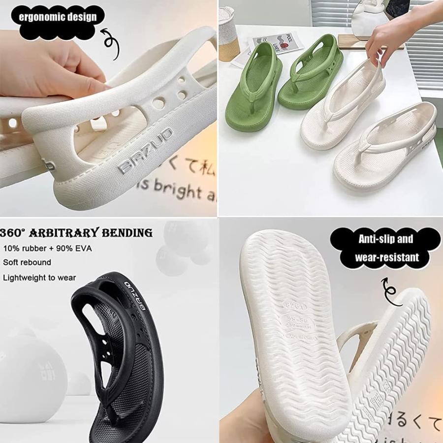 【並行輸入品】Bazuo Sandals, Summer Home Non slip New Bazuo Slides, Wear resisの画像