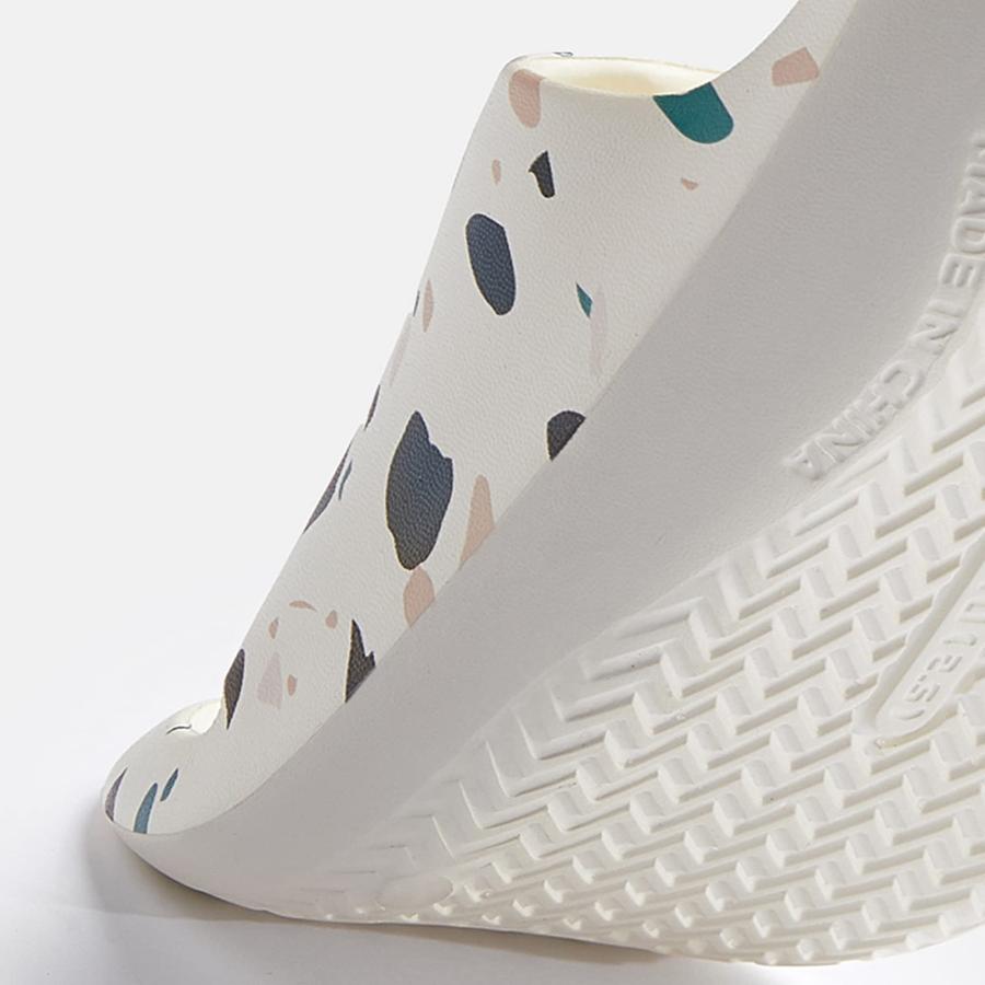 【並行輸入品】Bathroom Sandals Men Marble Texture Slides Slippers ?Foam Soft Bの画像