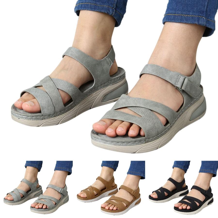 【並行輸入品】Dheva C Sandals for Women, Women Walking Slippers with Arch Supp_6