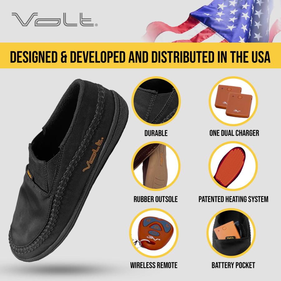 【並行輸入品】Volt Rechargeable Heated Slippers   Comfortable Foot Warmers Sho_9