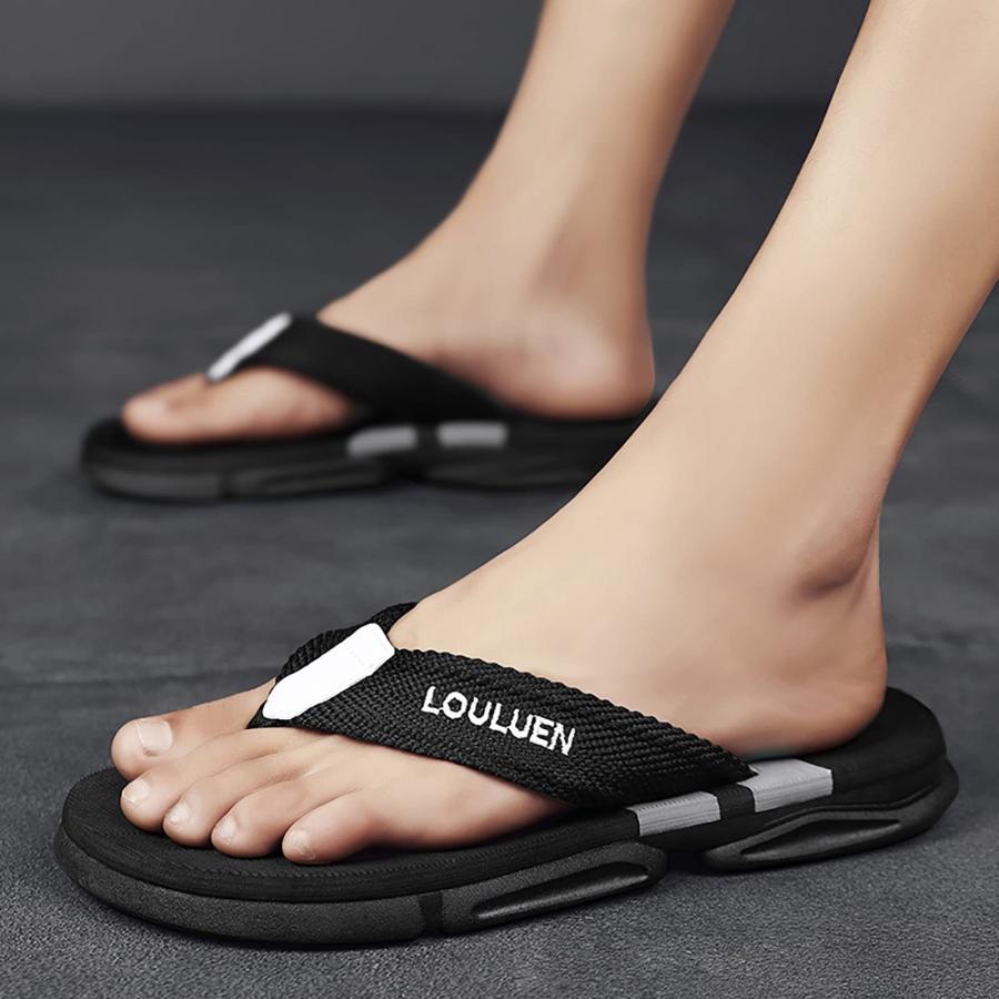 【並行輸入品】Flip Flops for Teen Boys Men Casual Slippers Beach Flip Flops Ouの画像