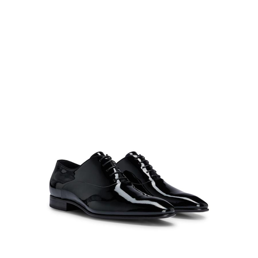 【並行輸入品】BOSS Men's Evening Oxfr Leather Oxford Shoes with Leather Liningの画像