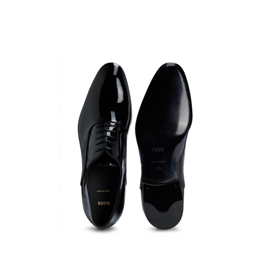 【並行輸入品】BOSS Men's Evening Oxfr Leather Oxford Shoes with Leather Liningの画像