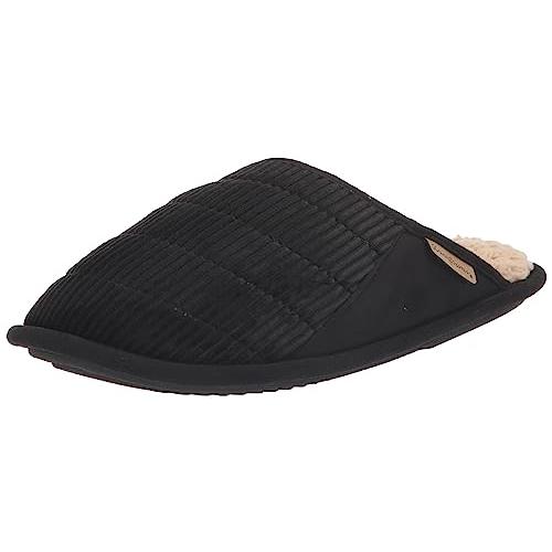 【並行輸入品】Dearfoams Men's Rocky Mixed Material Indoor/Outdoor Memory Foam S_1