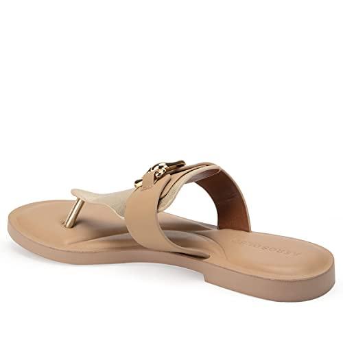 【並行輸入品】Aerosoles レディース Greta スライドサンダル, トープ コンボ, 10.5 Aerosoles Women's Gの画像