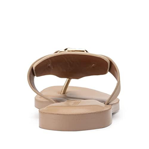【並行輸入品】Aerosoles レディース Greta スライドサンダル, トープ コンボ, 10.5 Aerosoles Women's Gの画像