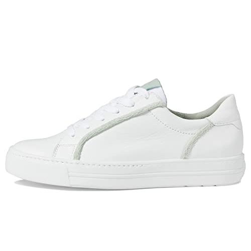 【並行輸入品】Paul Green Rory スニーカー, ホワイトミントレザー。, 9 Paul Green Rory Sneaker Whiの画像