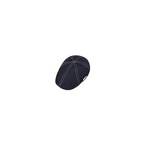【並行輸入品】Stetson Texas Sustainable Denim Flat Cap Men denim 7 1/2 7 5/8_8