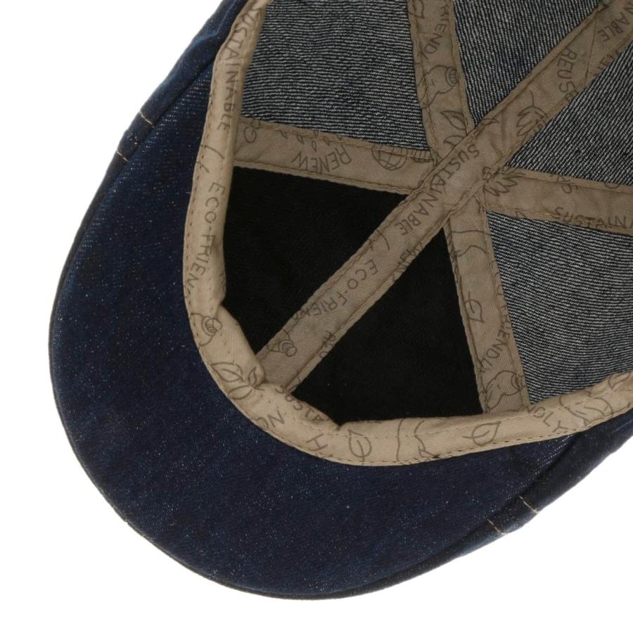 【並行輸入品】Stetson Texas Sustainable Denim Flat Cap Men denim 7 1/2 7 5/8_9