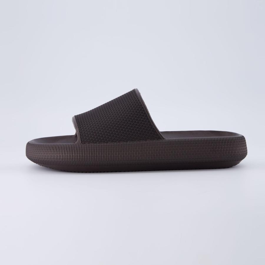 【並行輸入品】CUSHIONAIRE メンズ フェザープールスライド +快適, エスプレッソ, 12 CUSHIONAIRE Men's Fea_3