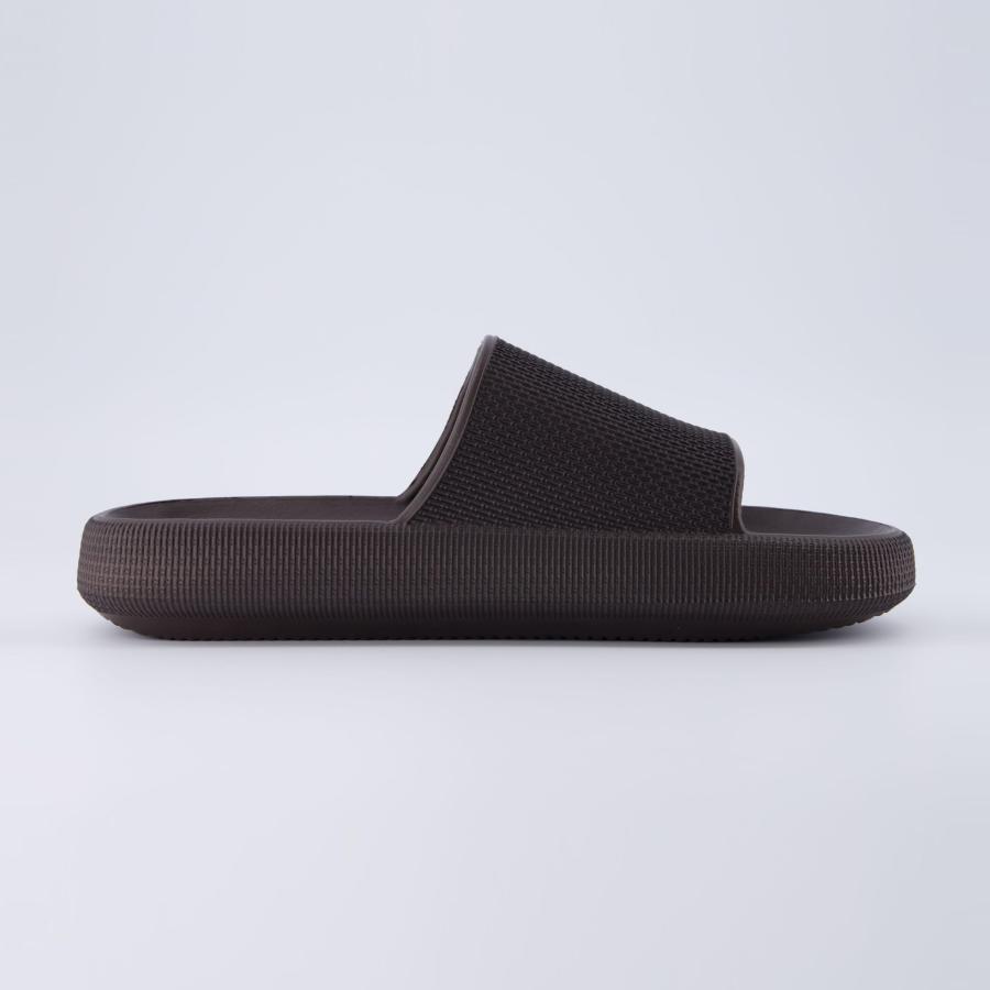 【並行輸入品】CUSHIONAIRE メンズ フェザープールスライド +快適, エスプレッソ, 12 CUSHIONAIRE Men's Fea_9