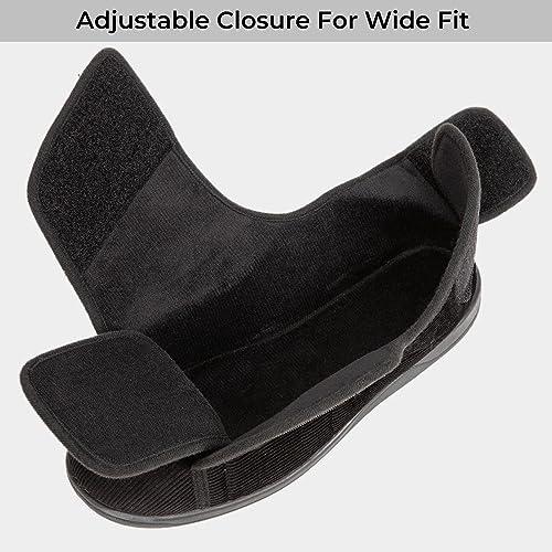 【並行輸入品】HomeTop Men's Adjustable Hook and Loop Memory Foam Diabetic Slip_7