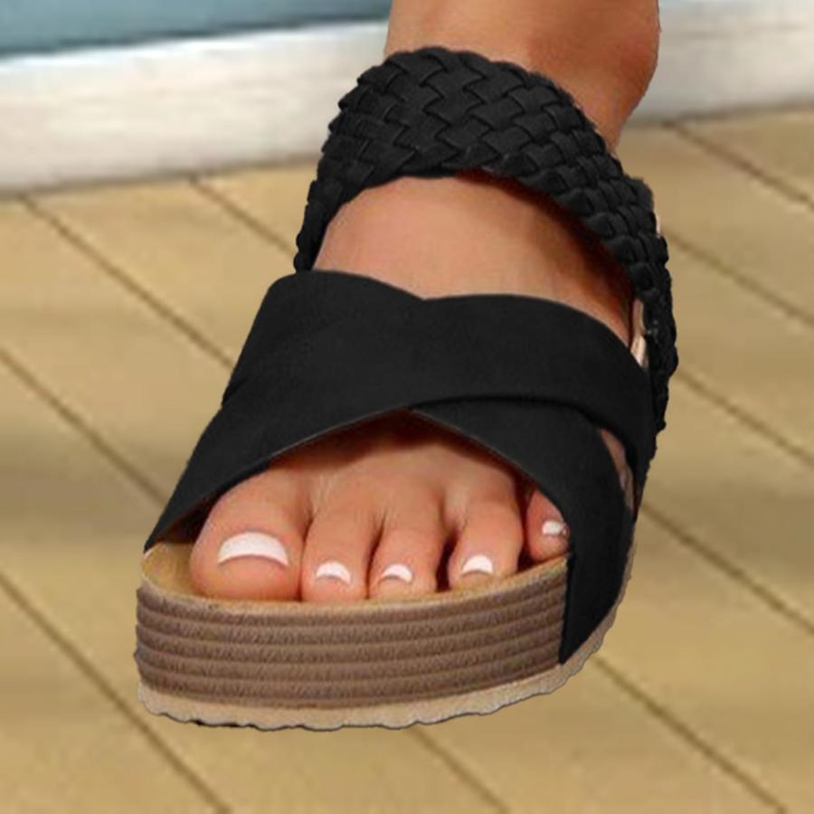 【並行輸入品】Walbest Beach Slippers 1 Pair Trendy Footwear Women Summer Walkiの画像