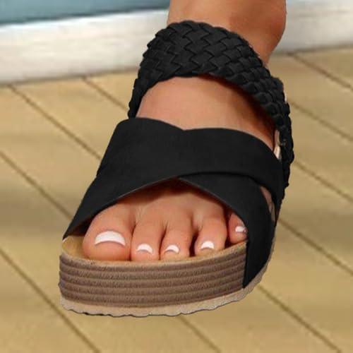 【並行輸入品】Walbest Beach Slippers 1 Pair Trendy Footwear Women Summer Walkiの画像