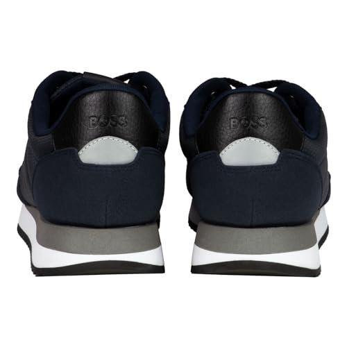 【並行輸入品】BOSS Kai Runn Men's Trainers Casual Shoes Lace Up Trainers Low Sの画像