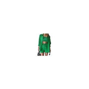 【並行輸入品】Wyeysyt Women 2 Piece Outfits Casual Loose Long Sleeve Summer Va