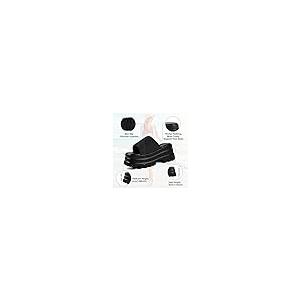 【並行輸入品】ウェッジヒール プラットフォーム サマーサンダル ゴシック コウモリ デコ オープントゥ ブラック スリッパ メタル スカル スタ