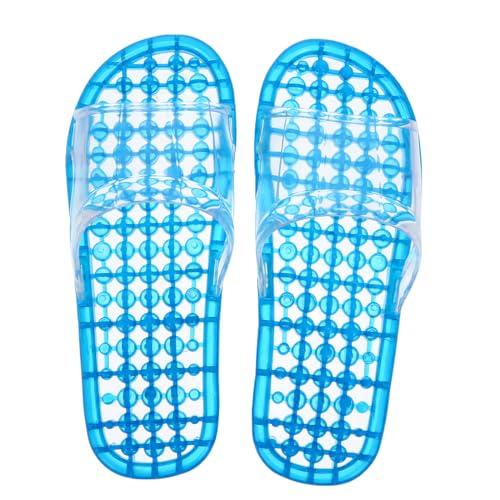 【並行輸入品】FOMIYES 1 Pair Slippers Crystal Anti Skidding Slippers Hollow Ba_1