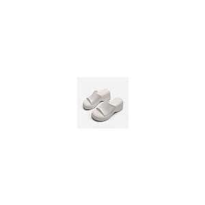 【並行輸入品】Arqa レディース ウェッジスライドサンダル オープントゥ チャンキーヒール アウトドアスリッパ 特許 Comfor スリッポンの画像