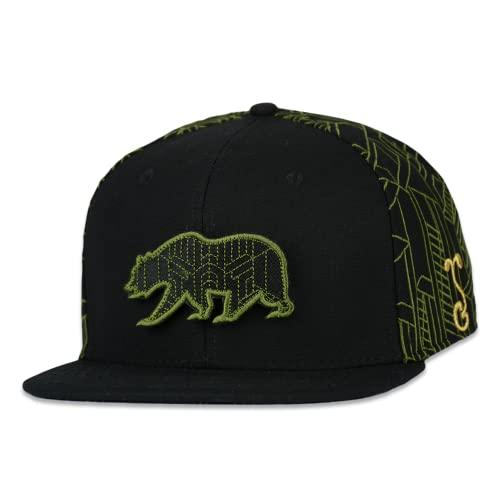 【並行輸入品】Grassroots California Digital Labyrinth Snapback Hat， Shallow_1