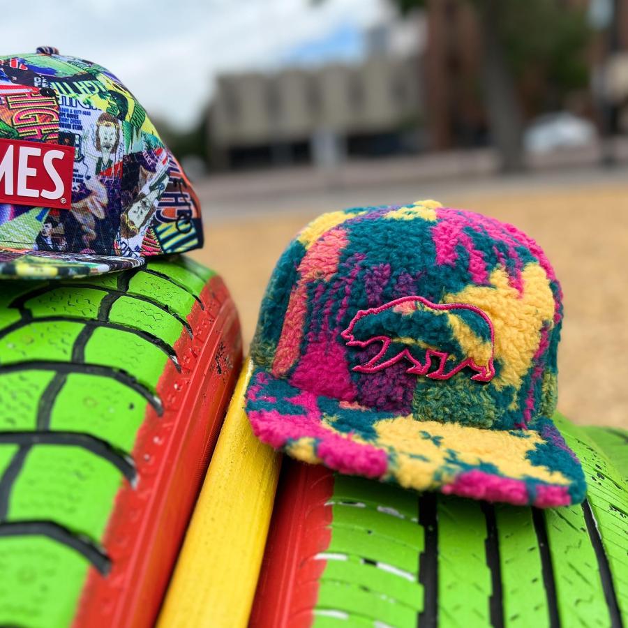 【並行輸入品】Grassroots California Trippy Tundra Snapback Hat， Shallow Styl_9