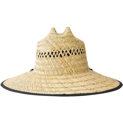 【並行輸入品】Rip Curl Men's Logo Straw Sun Hat, Naturalの画像