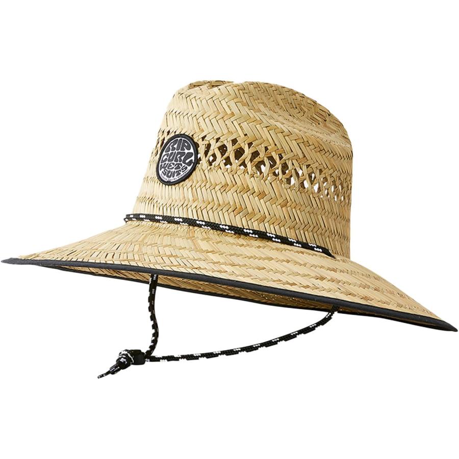 【並行輸入品】Rip Curl Men's Logo Straw Sun Hat, Naturalの画像