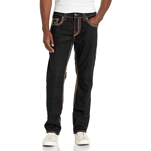 並行輸入品】True Religion Brand Jeans Men's Ricky Straight Big QT