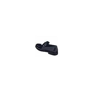 【並行輸入品】DALGALA Black Big Size Handmade Loafers with Patent Leather Busiの画像